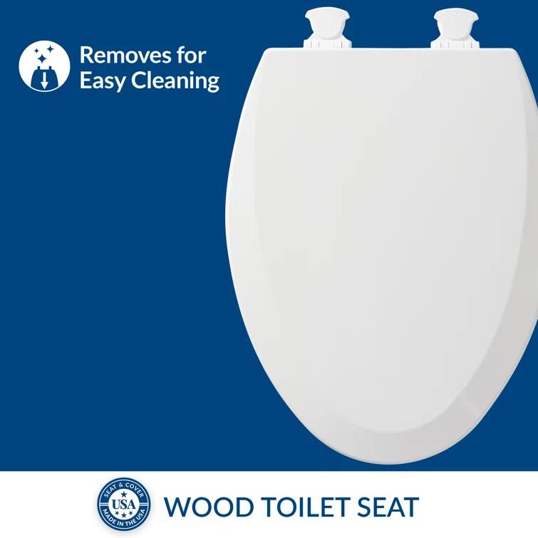 Bemis 1500EC 000 1500EC Elongated Toilet Seat