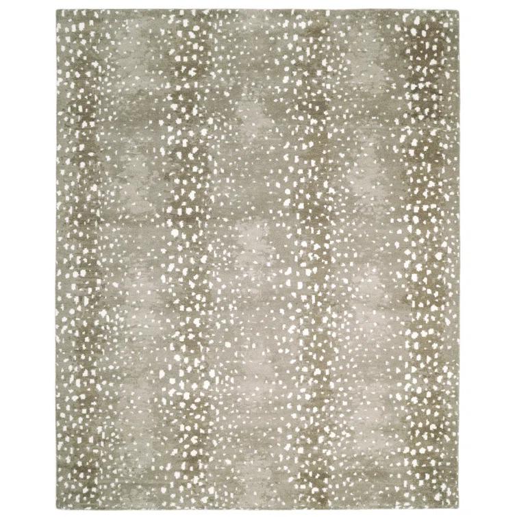 Esmarie Hand-Knotted Wool Rug - Sand / 10' x 14'