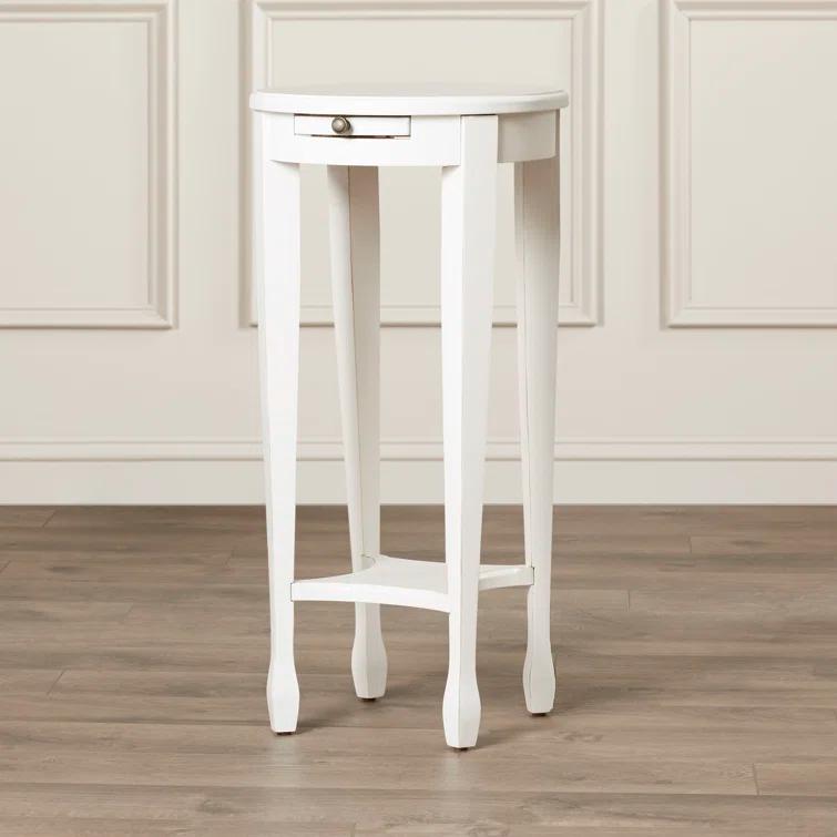 Butler Specialty Accent Table In Cottage White Finish
