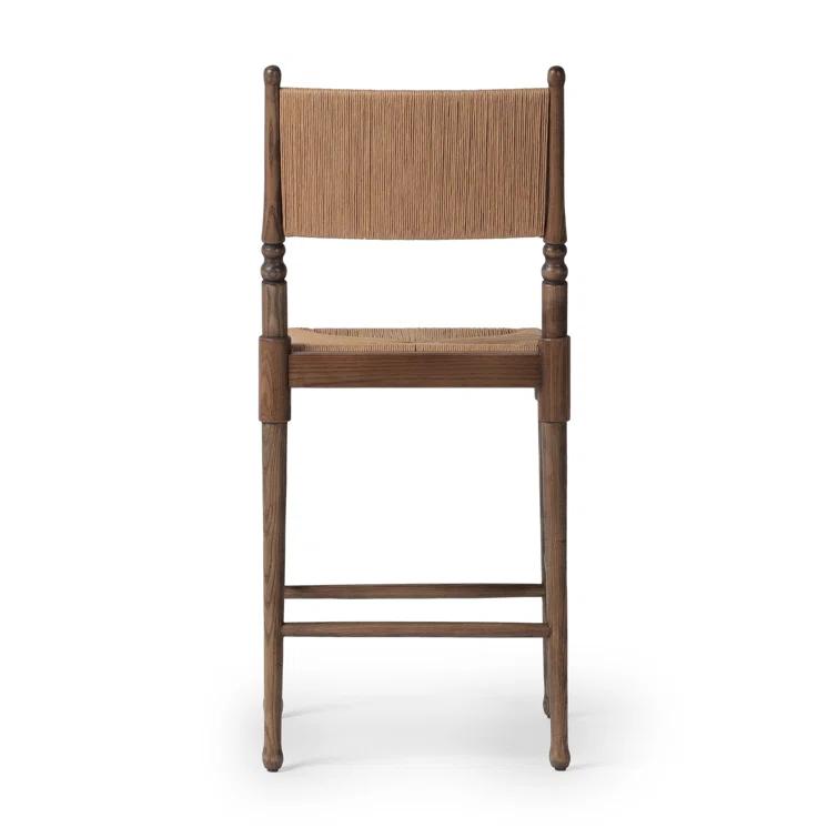 Fayth Bar and Counter Stool by Amber Lewis x Four Hands - Natural Paper / Counter