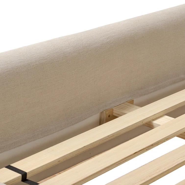 Dalia Slipcover Bed by Amber Lewis x Four Hands - Dune / King