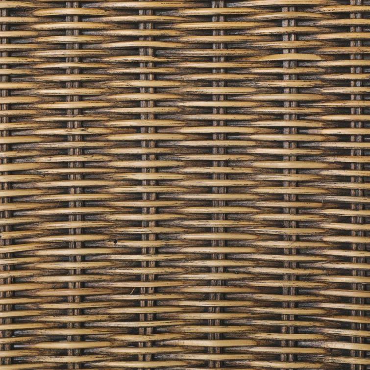 Senna Dune Woven Rattan Dining Bench with Cushion