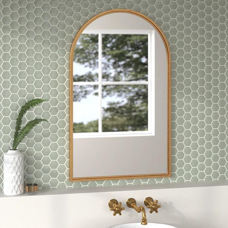 Tracie Metal Flat Wall Mirror
