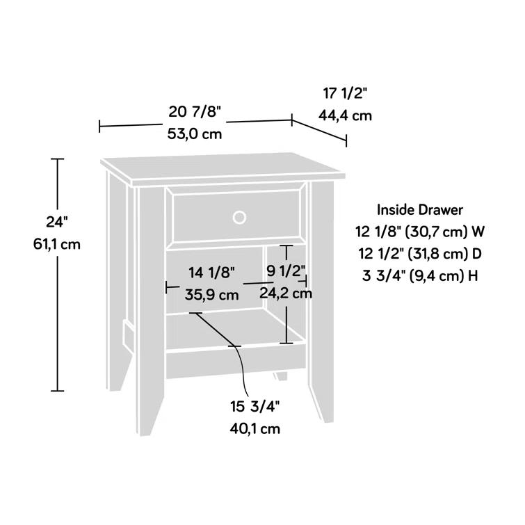 Sauder Shoal Creek 20.87'' W Nightstand