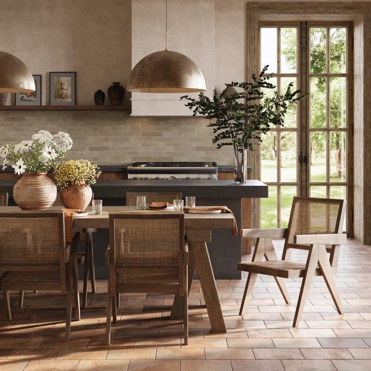 Montana 5" x 10" Porcelain Brick Look Wall & Floor Tile