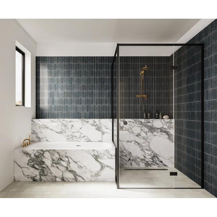 Zagora 2" x 6" Glossy Zellige Field Tile
