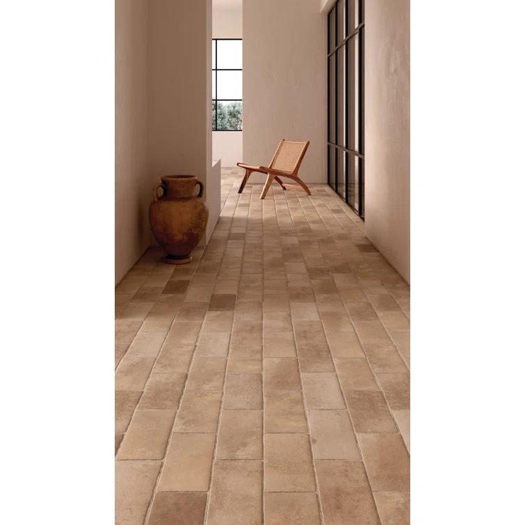 Montana 5" x 10" Porcelain Brick Look Wall & Floor Tile