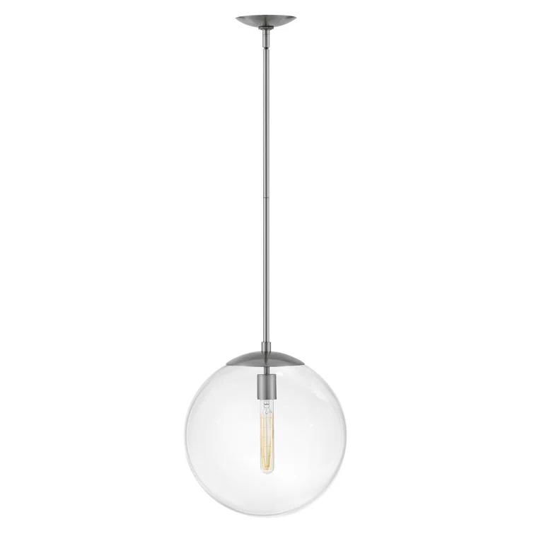 Warby Single Light Orb Pendant Light