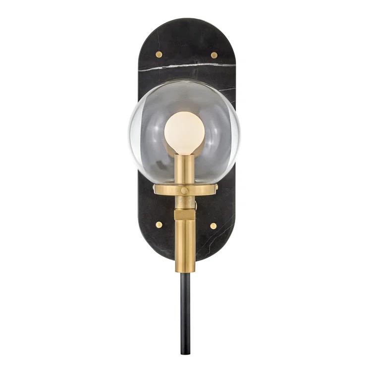 Gilda Single Light Plug-In Wall Sconce by Lisa McDennon