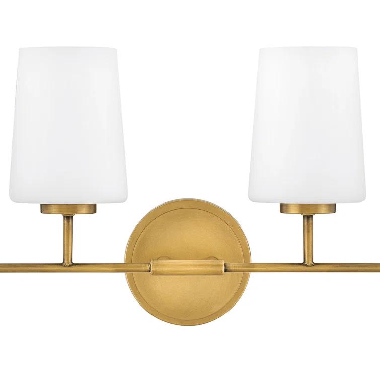 Fitz 4 Light Frosted Dimmable Vanity Light