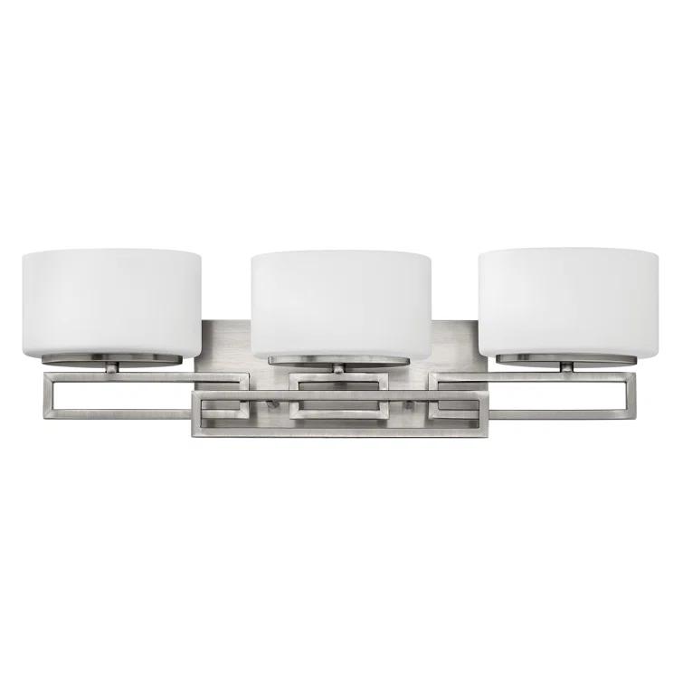 5103AN-Hinkley Lighting-Lanza - 3 Light Bath Vanity in Transitional Style - 25 Inches Wide by 6.75 Inches High-Antique Nickel Finish-Halogen Lamping