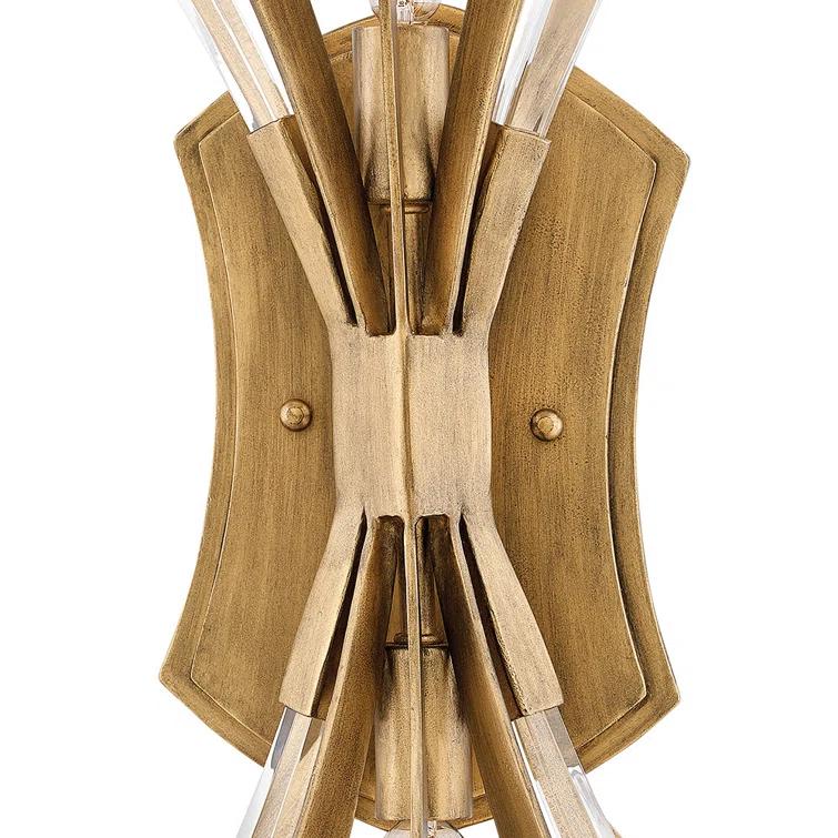 Vida Steel Flush Mounted Sconce