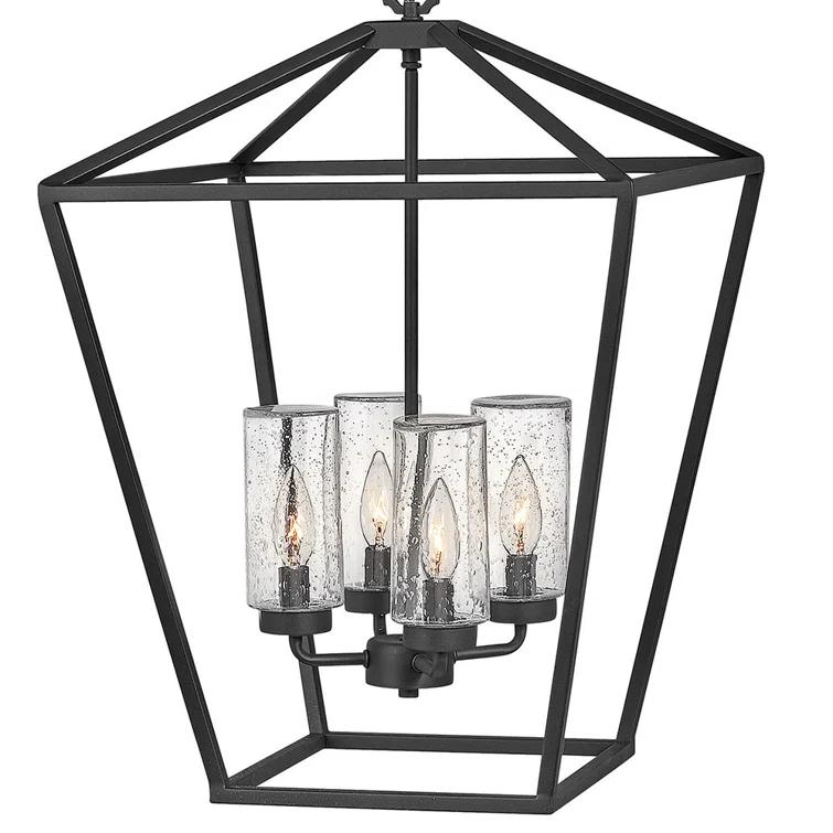 Alford Place 4-Light Outdoor 12v Chandelier w/ LEDs Included