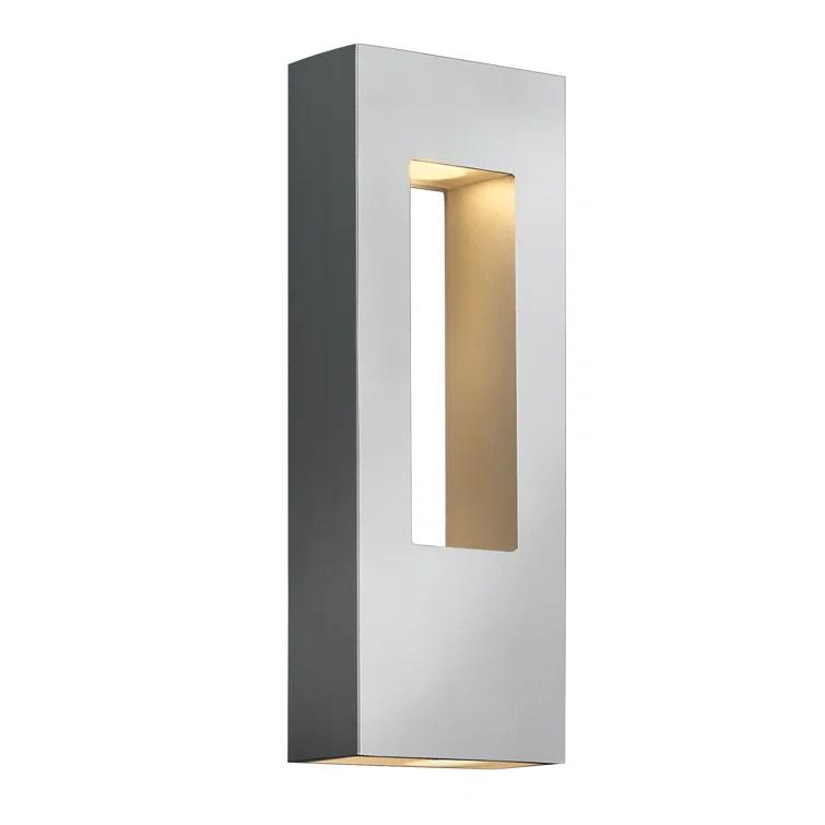 Atlantis Outdoor Wall Mount Lantern w/ Integrated LED
