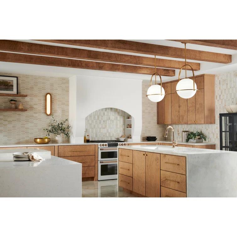 Arie Single Light Glass Dimmable Pendant