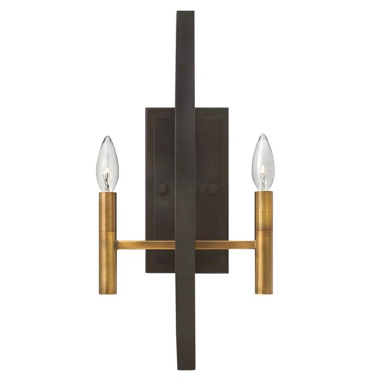 Hinkley Lighting - Two Light Wall Sconce - Euclid - 2 Light Wall Sconce in