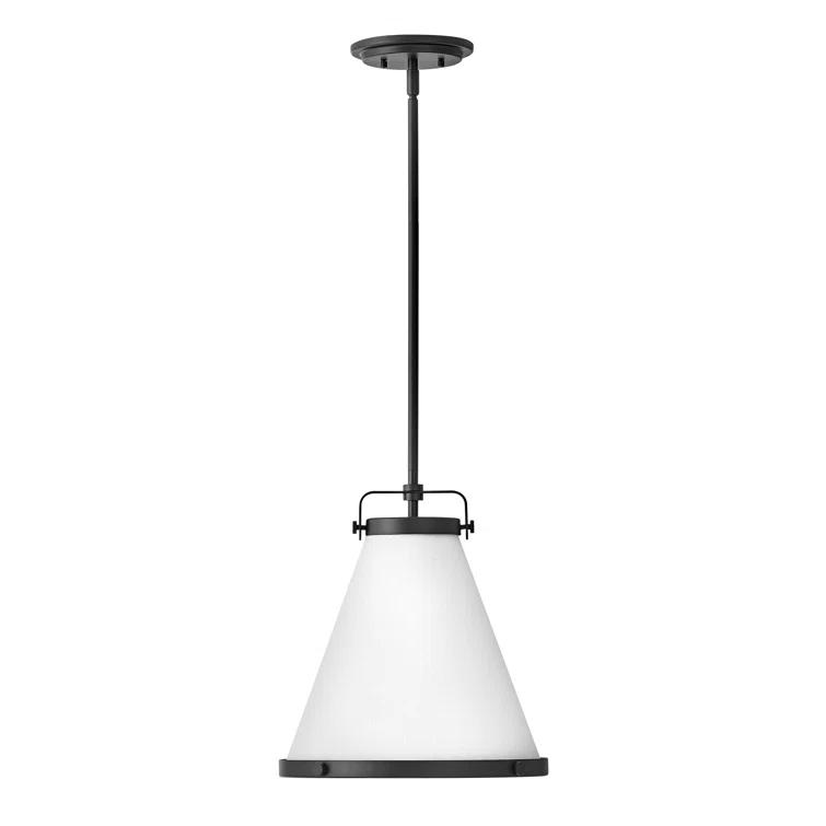 Coco Single Light Cotton / Cotton Blend Dimmable Pendant