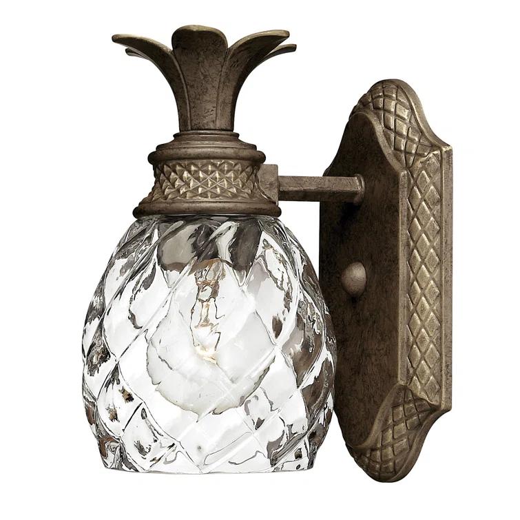 Plantation 1-Light Pineapple Accent Wall Sconce
