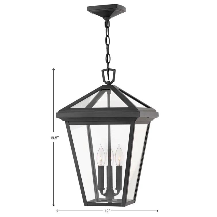 Aalford Place Bronze 3 - Bulb 19.5" H Outdoor Pendant