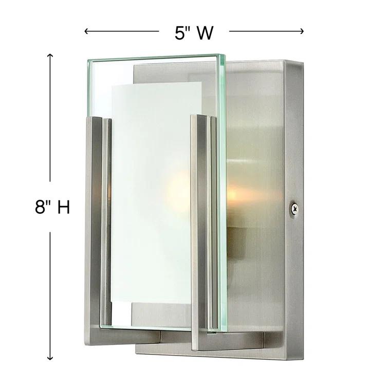 Latitude 1 - Light Dimmable Flush Mount Sconce