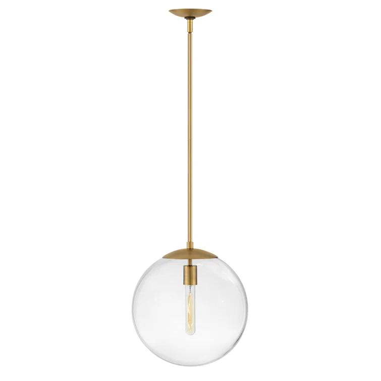 Warby Single Light Orb Pendant Light