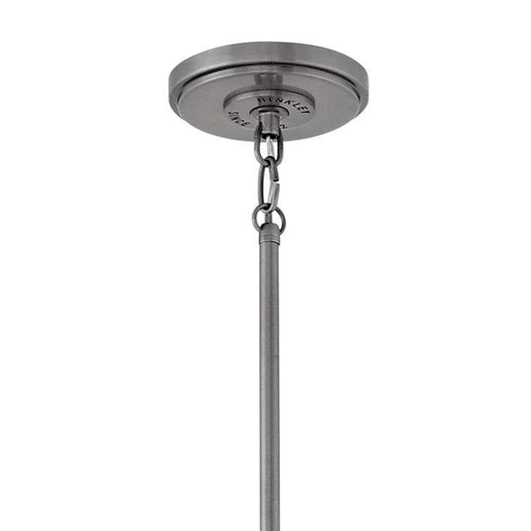 Cartwright Medium 1-Light Drum Pendant w/ Bold Rivets
