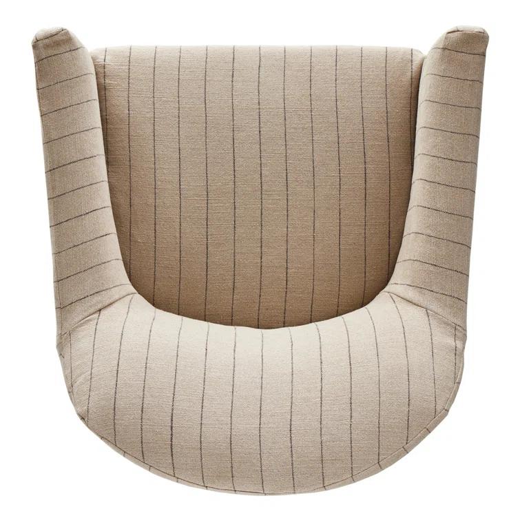 Lowell Slipcover Swivel Chair by Amber Lewis x Four Hands - Flint