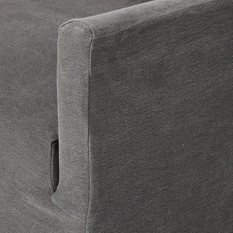 Lowell Slipcover Swivel Chair by Amber Lewis x Four Hands - Denim