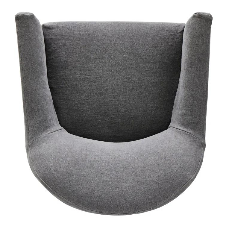 Lowell Slipcover Swivel Chair by Amber Lewis x Four Hands - Denim