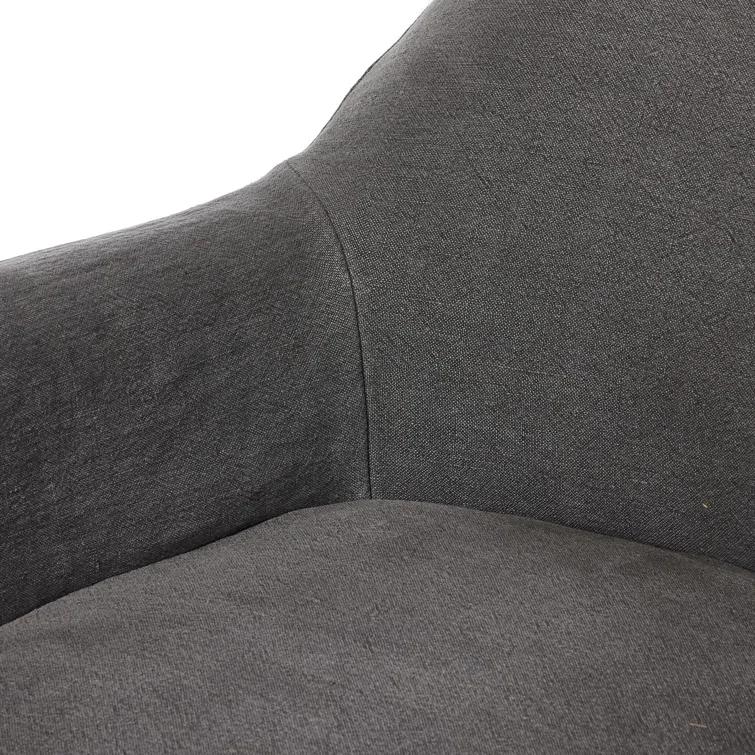 Lowell Slipcover Swivel Chair by Amber Lewis x Four Hands - Denim
