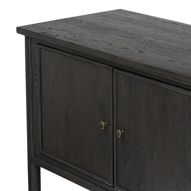 Bari Sideboard by Amber Lewis x Four Hands - Smoked Black / 84"W