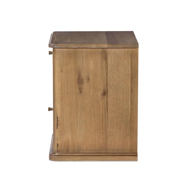 Poppy Nightstand by Amber Lewis x Four Hands - Saddle Brown / Left