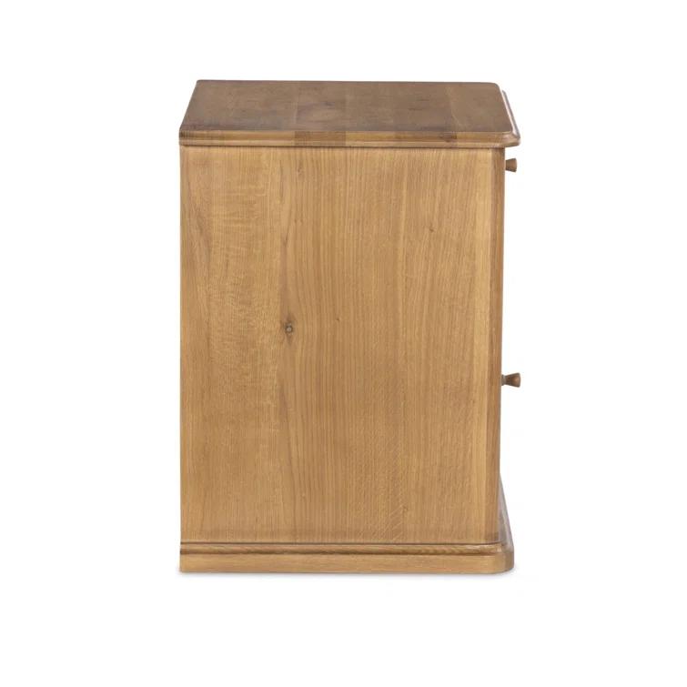 Poppy Nightstand by Amber Lewis x Four Hands - Saddle Brown / Right