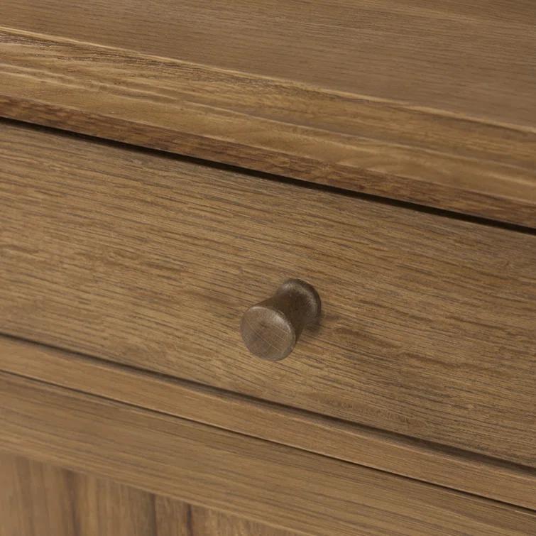 Poppy Nightstand by Amber Lewis x Four Hands - Saddle Brown / Right