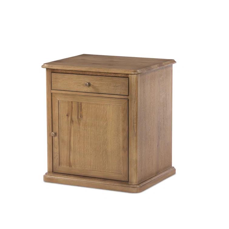Poppy Nightstand by Amber Lewis x Four Hands - Saddle Brown / Right