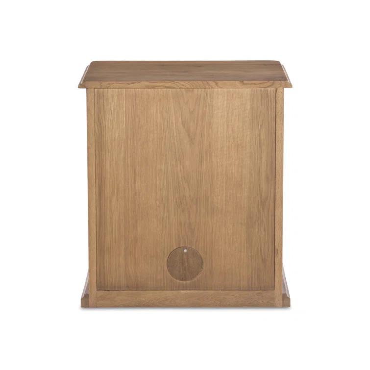 Poppy Nightstand by Amber Lewis x Four Hands - Saddle Brown / Right