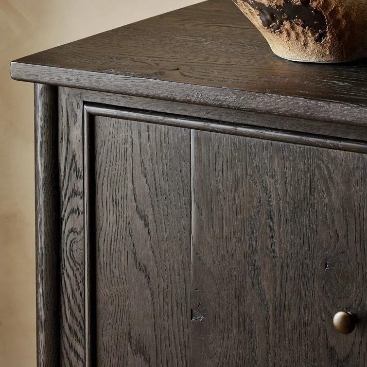 Bari Sideboard by Amber Lewis x Four Hands - Smoked Black / 84"W