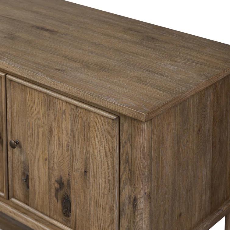 Bari Sideboard by Amber Lewis x Four Hands - Weathered Oak / 84"W