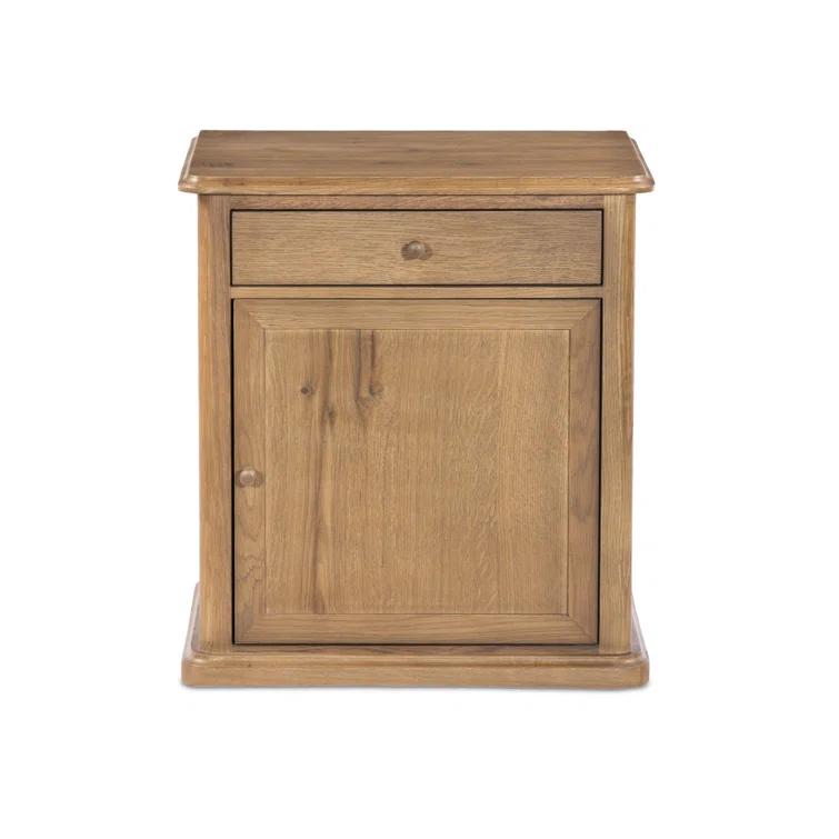 Poppy Nightstand by Amber Lewis x Four Hands - Saddle Brown / Right
