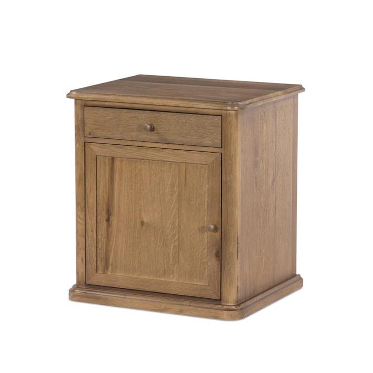 Poppy Nightstand by Amber Lewis x Four Hands - Saddle Brown / Left