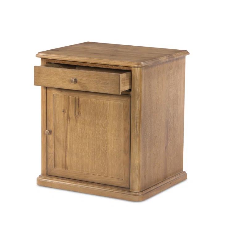 Poppy Nightstand by Amber Lewis x Four Hands - Saddle Brown / Right