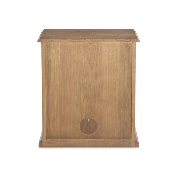 Poppy Nightstand by Amber Lewis x Four Hands - Saddle Brown / Right