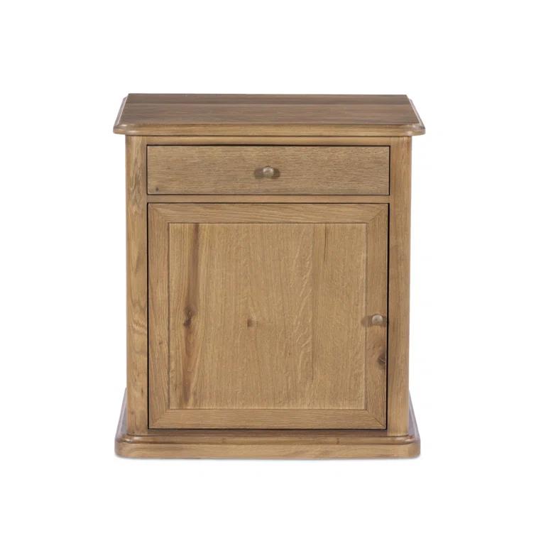 Poppy Nightstand by Amber Lewis x Four Hands - Saddle Brown / Left