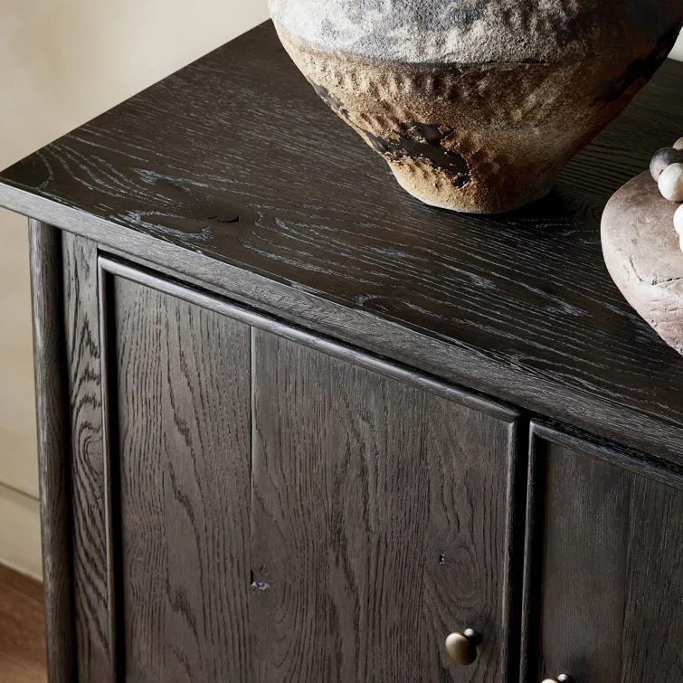 Bari Sideboard by Amber Lewis x Four Hands - Smoked Black / 84"W