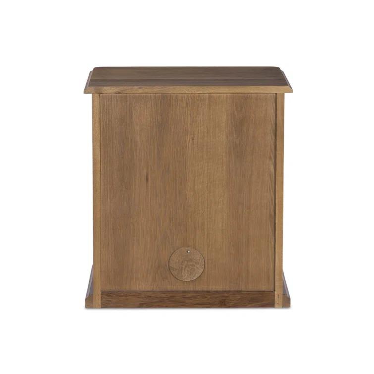 Poppy Nightstand by Amber Lewis x Four Hands - Saddle Brown / Left