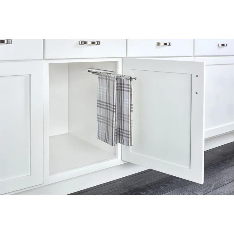 Rev-A-Shelf Rev-A-Shelf Pull Out Dish Towel Bar Under Kitchen Cabinet 563-51-C