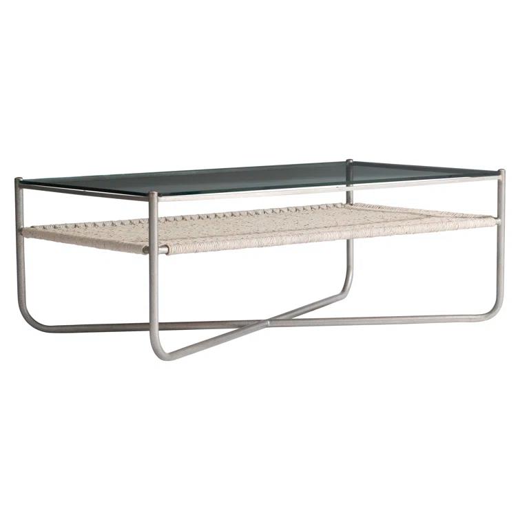 Bernhardt Kendo Glass Top Single Coffee Table