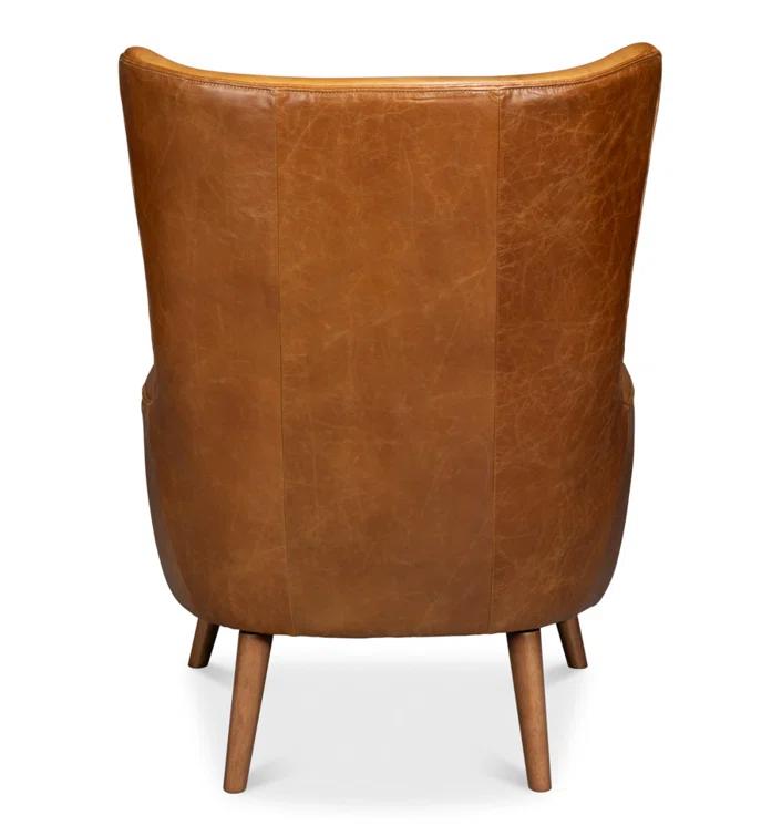 Sarreid Ltd Patron Upholstered Wingback Chair