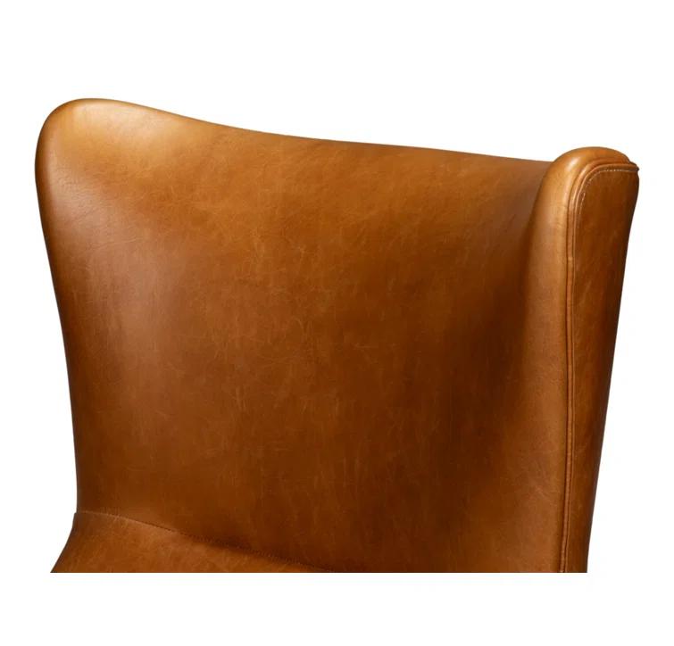 Sarreid Ltd Patron Upholstered Wingback Chair