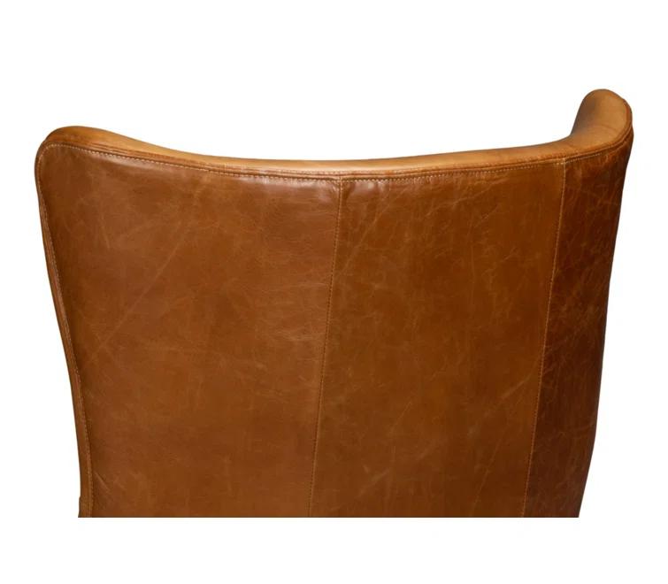 Sarreid Ltd Patron Upholstered Wingback Chair